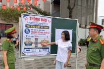 Công an phường Tây Hồ đảm bảo an ninh, an toàn kỳ thi tuyển sinh vào lớp 10 THPT công lập năm học 2026 - 2027