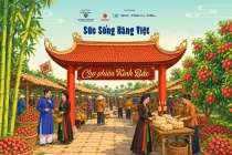 Khai mạc “Chợ phiên Kinh Bắc” trong chương trình “Sức sống hàng Việt”