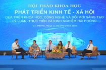 Hội thảo khoa học phát triển KT-XH dựa trên KHCN và đổi mới sáng tạo: Lý luận, thực tiễn và kinh nghiệm Hải Phòng