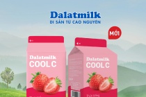 Dalatmilk ra mắt Thức uống sữa chua lên men Dâu Dalatmilk Cool C