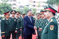 Tổng Bí thư, Chủ tịch nước Tô Lâm dự Lễ kỷ niệm 80 năm Ngày truyền thống Bộ đội Pháo binh - Tên lửa