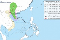 Bão số 1 Maysak tăng tốc hướng vào Vịnh Bắc Bộ, miền Bắc mưa rất to