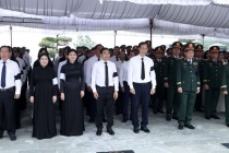 Phó Thủ tướng Nguyễn Văn Thắng dự lễ an táng 63 hài cốt liệt sĩ tại Đồng Nai 