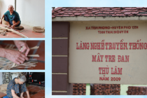 Lặng lẽ giữ hồn cốt nghề mây tre đan ở Thái Nguyên