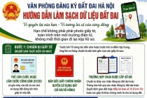 Hà Nội tập trung cao điểm “45 ngày” về hoàn thiện cơ sở dữ liệu quốc gia về đất đai