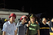 Thanh Hóa: Cháy Công ty giày trong đêm hàng trăm chiến sỹ tha gia chữa cháy