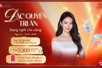 Khách hàng được tri ân tới 32 triệu khi mua sắm trang sức tại DOJI và TGKC trong tháng 7 