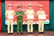 Phòng Cảnh sát giao thông Công an tỉnh Ninh Bình sơ kết 6 tháng đầu năm 2026