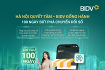 “100 ngày chuyển đổi số” tại Thủ đô: BIDV và những giải pháp trợ lực công nghệ, tài chính