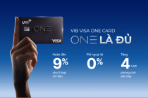 VIB One Card: Từ nhiều chiếc thẻ đến một chiếc thẻ cho mọi nhu cầu chi tiêu