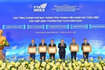 FTA Index 2025: 'Thước đo' hiệu quả thực thi Hiệp định thương mại tự do tại 34 địa phương