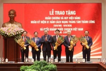 5 nguyên Ủy viên Bộ Chính trị được trao Huân chương Hồ Chí Minh