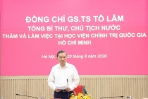 Học viện Chính trị quốc gia Hồ Chí Minh phải là nơi vấn đề khó được nghiên cứu đến cùng