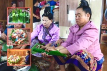 Giữ hồn văn hóa “Kin khẩu hó” - Lễ mừng cơm mới của dân tộc Lào