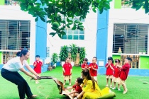 Trường Mầm non Minh Khai: Khởi đầu năm học mới bằng yêu thương và sẻ chia