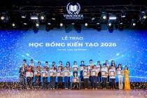 Học bổng Kiến tạo mùa 6 của Vinschool: Trao cơ hội để học sinh kiến tạo tương lai