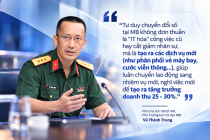 MB đón đoàn kiểm tra chuyên đề cải cách hành chính và chuyển đổi số của Bộ Quốc phòng