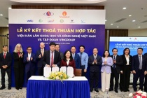 Vingroup và Viện Hàn lâm Khoa học và Công nghệ Việt Nam hợp tác phát triển công nghệ mũi nhọn