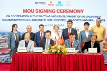 Hateco hợp tác cùng các đối tác quốc tế, nghiên cứu phát triển hệ sinh thái hàng không không người lái tại Việt Nam 