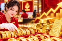 Giá vàng hôm nay 6/10: Vàng SJC đứng im ở ngưỡng cao