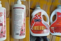 Hà Nội: Triệt phá cơ sở sản xuất hàng nghìn chai sữa tắm Lifebuoy, nước giặt OMO nghi giả mạo