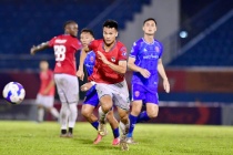 Tân binh Thái Nguyên dẫn đầu bảng tại vòng 4 giải hạng Nhất Quốc gia 2026-2027