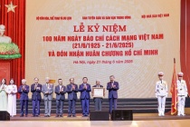 Lễ kỷ niệm 100 năm Ngày Báo chí Cách mạng Việt Nam và đón nhận Huân chương Hồ Chí Minh