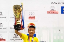 Cầu thủ “nhí” Bùi Văn Bảo U11 Trung tâm đào tạo bóng đá trẻ Sông Lam Nghệ An ngôi sao đang lên 