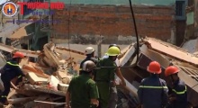 Bình Định: Sập nhà khiến 1 người chết, nhiều người bị thương