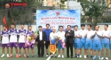 'Giao lưu bóng đá, gây quỹ từ thiện' - FC Ngôi sao Việt Nam chia sẻ yêu thương tới những bệnh nhân nghèo Tỉnh Vĩnh Phúc