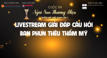 Livestream Hội đồng phun thêu - Giải đáp cuộc thi Ngôi sao Thương hiệu Thẩm mỹ Việt Nam lần thứ nhất