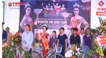 Hoa hậu Doanh nhân Nguyễn Thị Diệu Thúy trở về tri ân quê hương