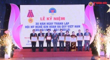 Hội Mỹ nghệ kim hoàn đá quý Việt Nam tổ chức 30 năm ngày thành lập
