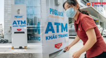 Hà Nội: Máy ATM tặng khẩu trang đầu tiên chính thức hoạt động