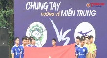Giao lưu bóng đá (FC MIZUNO - FC ECOPARK) gây quỹ ủng hộ đồng bào miền Trung