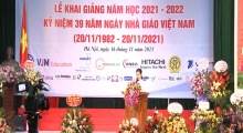 Trường Cao đẳng nghề Công nghệ cao Hà Nội: Khai giảng năm học mới 2021 – 2022 và kỷ niệm 39 năm ngày Nhà giáo Việt Nam