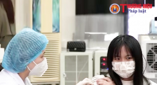 Hoàn Kiếm - Hà Nội: Nhiều trường THCS tổ chức tiêm vaccine cho học sinh khối lớp 9