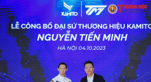 Thương hiệu Kamito và VĐV Tiến Minh hợp tác, ra mắt Bộ sưu tập TM Legend