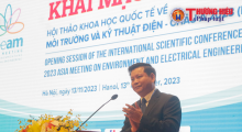 Khai mạc Hội thảo khoa học quốc tế về Môi trường và Kỹ thuật điện Châu Á 2023 - EEE AM 2023