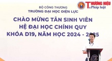 Trường ĐH Điện Lực tưng bừng chào đón tân sinh viên khóa D19 năm học 2024 - 2025