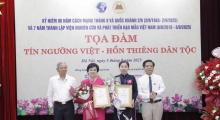 Viện Nghiên cứu và phát triển Đạo Mẫu Việt Nam tổ chức tọa đàm “Tín ngưỡng Việt - Hồn thiêng dân tộc”