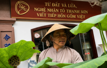Nghệ nhân Tô Thanh Sơn và dấu ấn men rạn trứ danh Bát Tràng