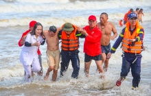 Thanh Hoá: Sầm Sơn diễn tập cứu hộ cứu nạn các tình huống khẩn cấp trên biển