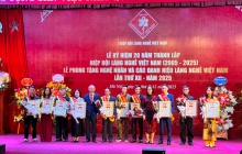 Hiệp hội Làng nghề Việt Nam: Cầu nối bảo tồn và nâng tầm tinh hoa nghề Việt