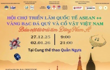 Vàng, bạc, đá quý và cổ vật sẽ “kể” câu chuyện gì tại ASEAN++ 2025?