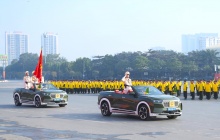 Bộ Công an tổ chức Lễ xuất quân đảm bảo an ninh, trật tự Đại hội Đảng XIV