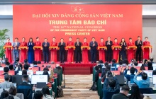 Khai trương Trung tâm Báo chí phục vụ Đại hội XIV của Đảng