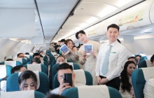 'Chuyến bay hạnh phúc' - Hành trình cảm xúc thăng hoa trên bầu trời Việt Nam