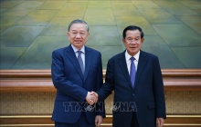 Quốc yến chào mừng Tổng Bí thư Tô Lâm thăm cấp Nhà nước tới Vương quốc Campuchia