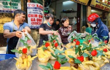 Thị trường Rằm tháng Giêng 2026: Thực phẩm dồi dào, dịch vụ đặt cỗ 'hút khách'